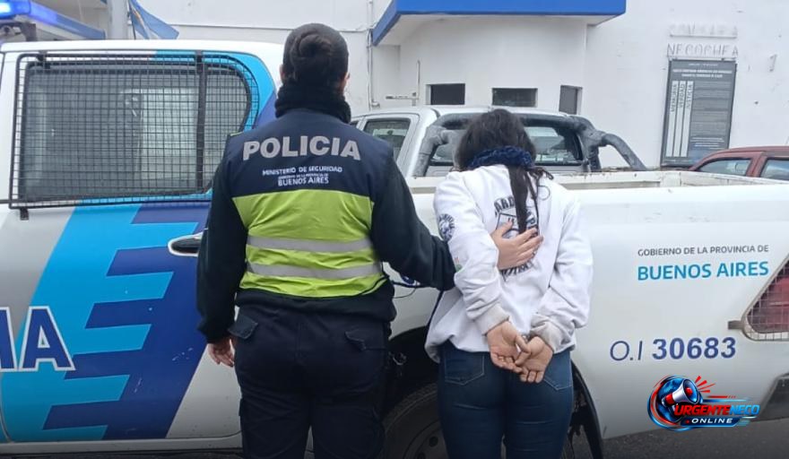 La encontraron dentro de una vivienda y tenía pedido de detención por un robo con armas