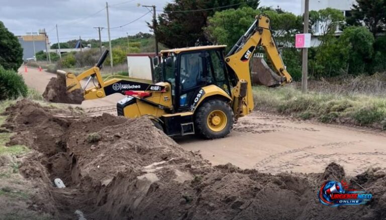 Nuevas obras de cloacas fortalecen los servicios básicos en Necochea y Quequén
