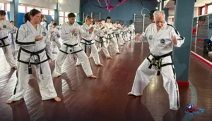 Exitosa master class de taekwondo a cargo del Gran Maestro Ebel Barat