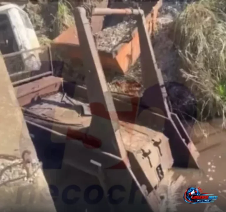 Removieron el camión que había caído al arroyo en la Ruta 88