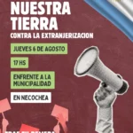 En nuestra ciudad se sumarán a la movilización contra la extranjerización de la tierra