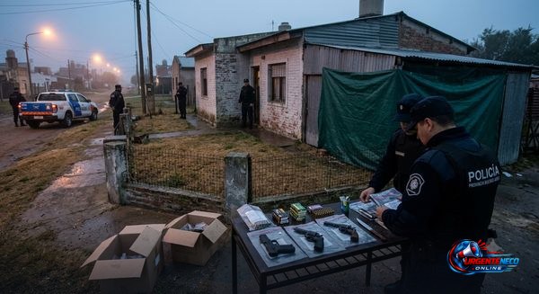 Agresión, allanamiento y secuestro de armas