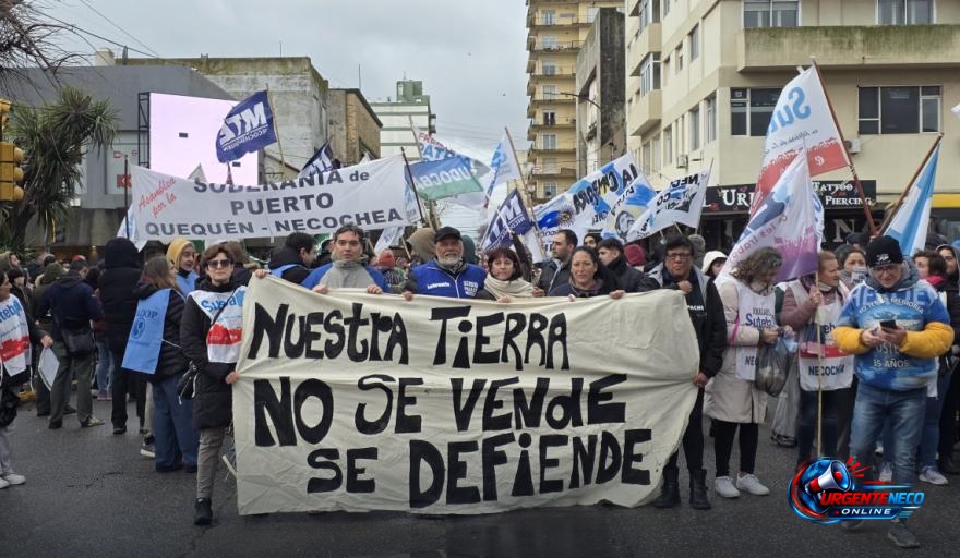 “Las Malvinas son argentinas y el resto del país también”: las voces de la marcha en Necochea